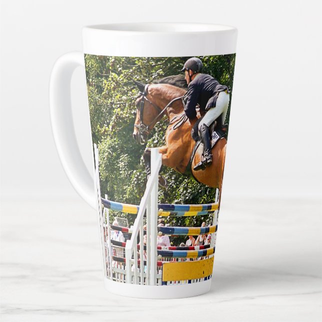 TAZA DE CAFÉ LATTE MOSTRAR JUMPING (Ángulo izquierdo)