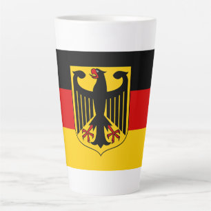 Taza De Café Latte Mostrar tus colores - Alemania