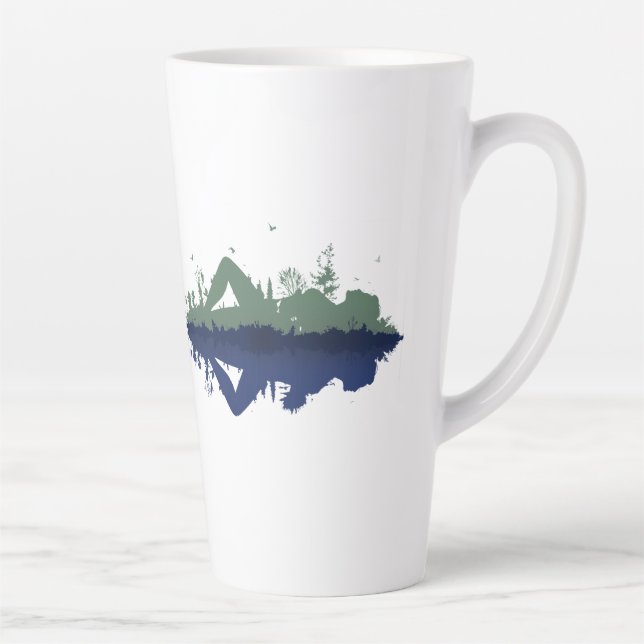 Taza De Café Latte Mother Nature (Derecha)
