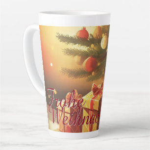 Taza De Café Latte Motiv, mit Geschenken unterm Weihnachtsbaum 37016