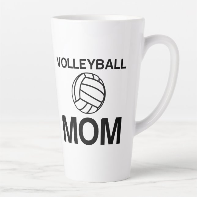 TAZA DE CAFÉ LATTE MOTOR VOLEYBALL (Derecha)