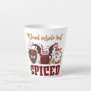 Taza De Café Latte Muertos dentro pero picados