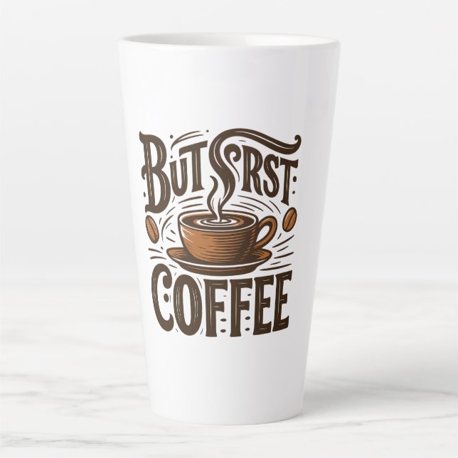 Taza De Café Latte Mug (Anverso)