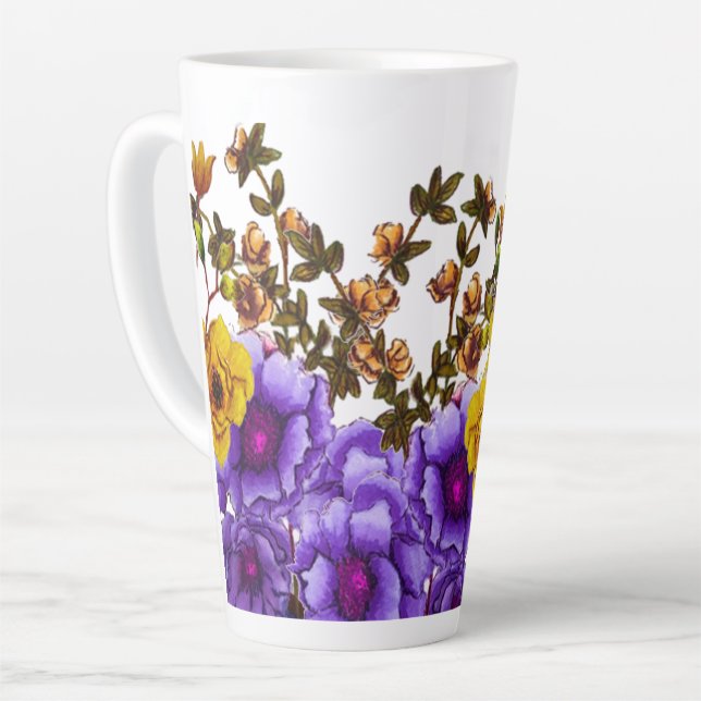Taza De Café Latte Mug (Ángulo izquierdo)
