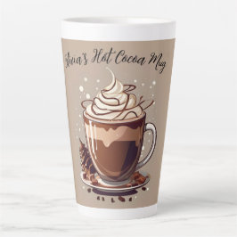 Taza De Café Latte Mug de cacao caliente personalizado