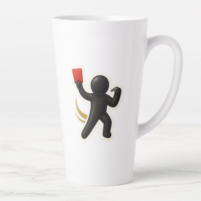 Taza De Café Latte Mug de fútbol (Derecha)