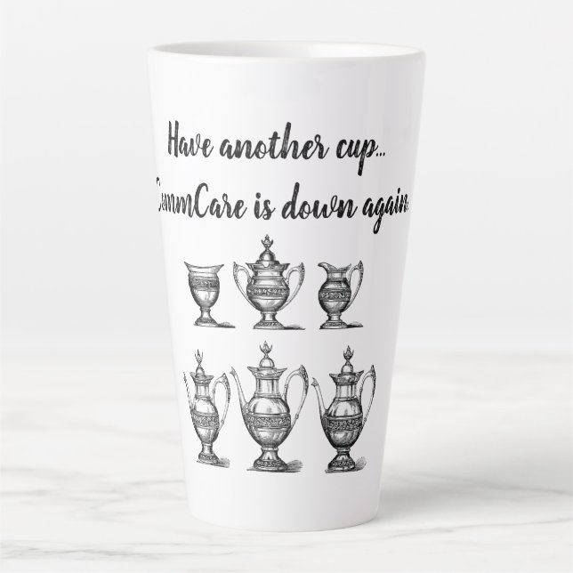 Taza De Café Latte Mug. de la cámara de contacto de Nueva York (Anverso)
