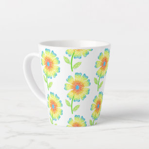 Taza De Café Latte Mug. de lata