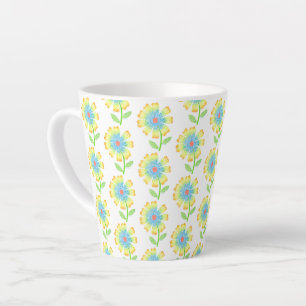 Taza De Café Latte Mug. de lata