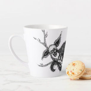 Taza De Café Latte Mug. de lata de minete
