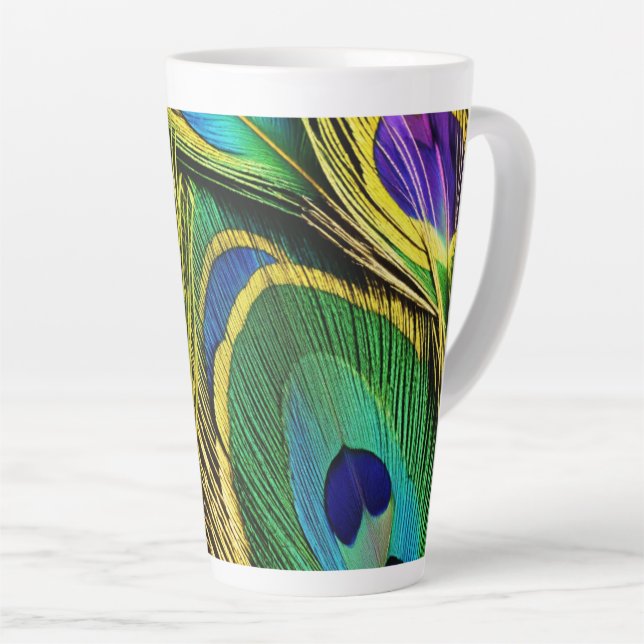 Taza De Café Latte Mug de latte clásico - Elegante, duradero y perfec (Ángulo derecho)