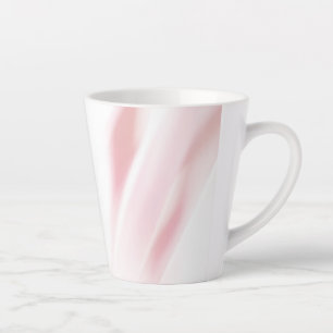 Taza De Café Latte Mug de latte rosa suave cepillado
