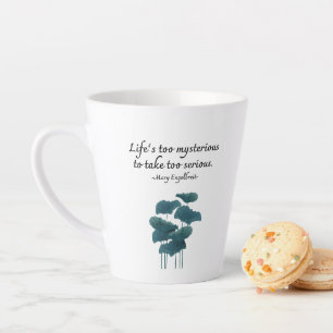 Taza De Café Latte Mug. de mensajes
