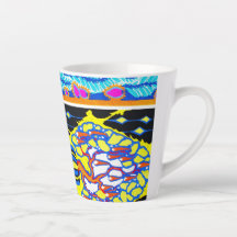 Mug de ráfaga de color