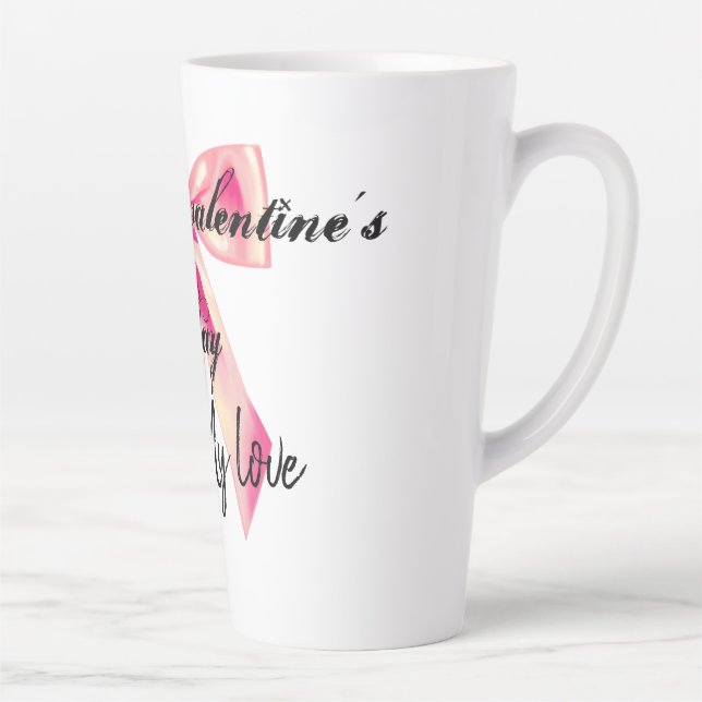 Taza De Café Latte Mug de regalo de San Valentín (Derecha)