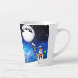 Taza De Café Latte Mug de vacaciones