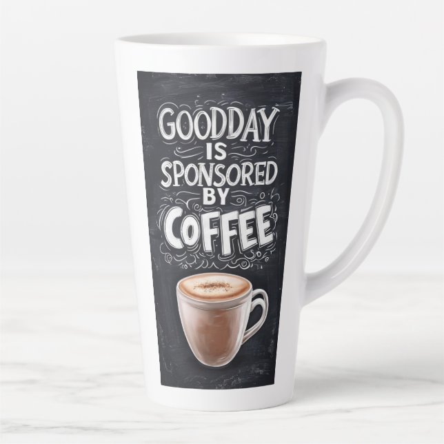 Taza De Café Latte Mug largo (Derecha)
