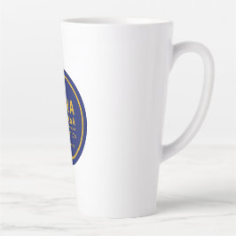Taza De Café Latte Mug. lata ISHA