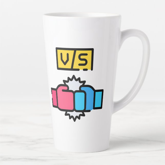 Taza De Café Latte Mug Latte grande (Derecha)