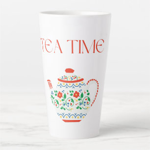 TAZA DE CAFÉ LATTE MUG NAPKINS DE CAFÉ DE TIEMPO DE TÉ