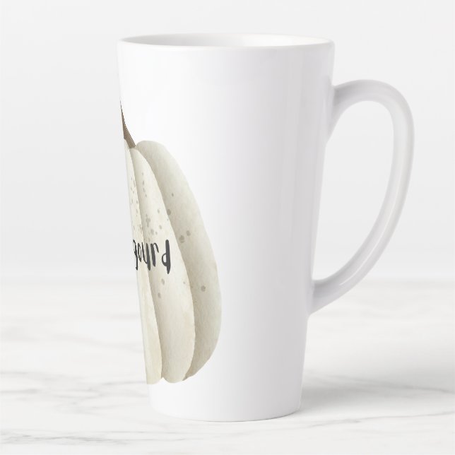 Taza De Café Latte Mug "Oh My Gourd" (Derecha)
