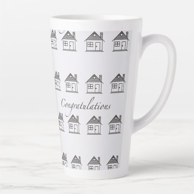 Taza De Café Latte Mug para el calentamiento de la casa (Derecha)