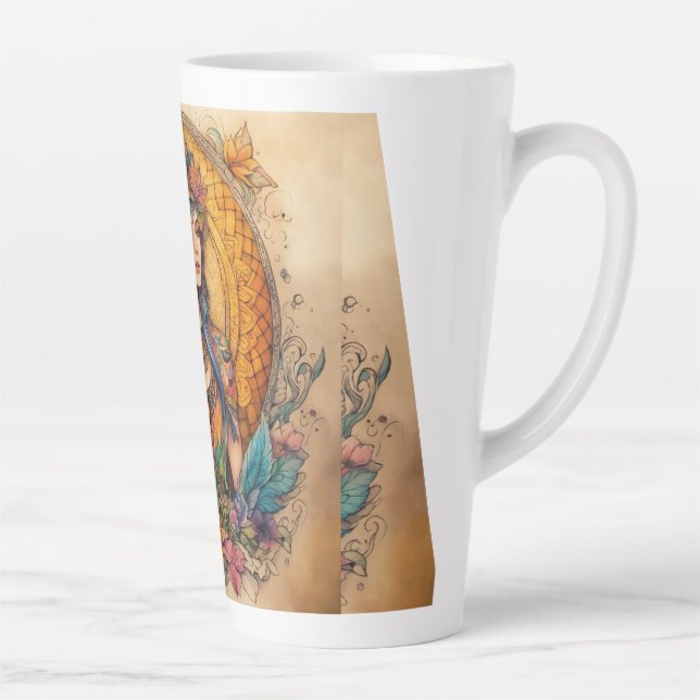 Taza De Café Latte Mug perfecto para cada ocasión: Sip en estilo!" (Derecha)
