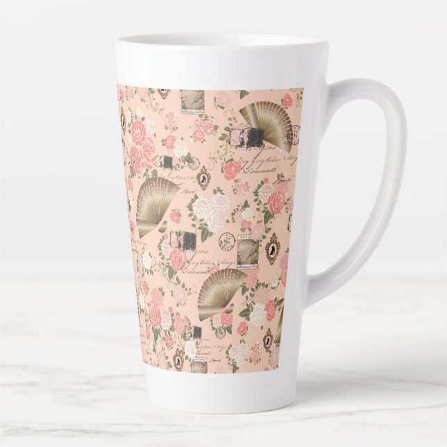 Taza De Café Latte Mug Romantic "Apreciados comienzos" (Derecha)