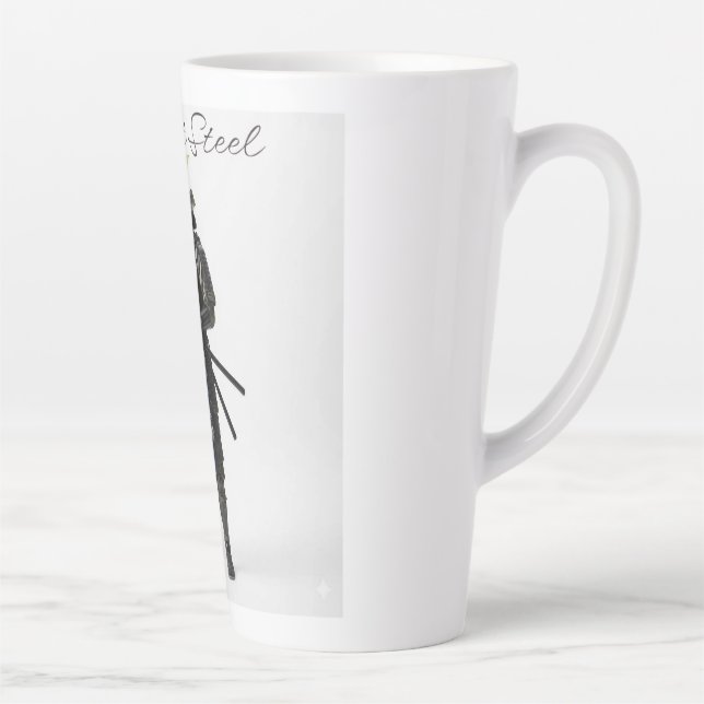 Taza De Café Latte Mug samurai warrior (Derecha)