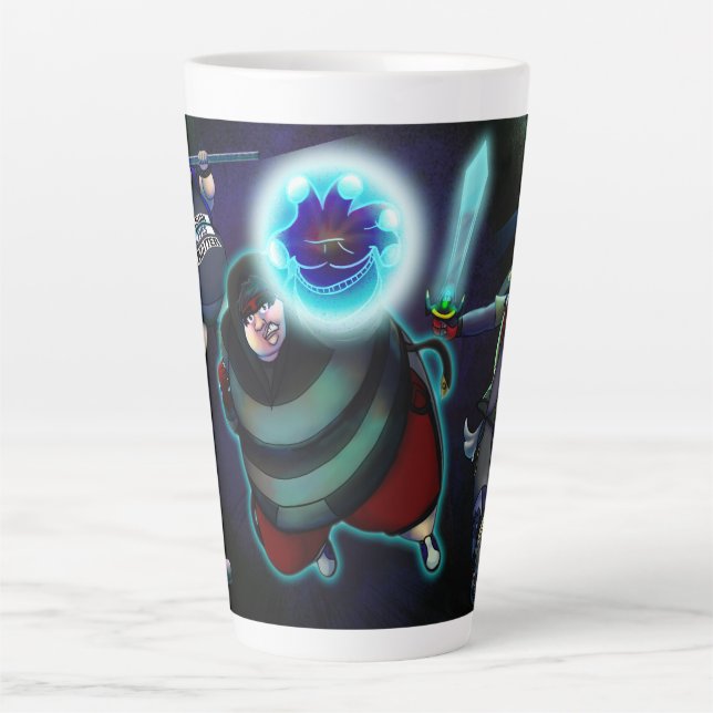 Taza De Café Latte Mug. solidaria (Anverso)