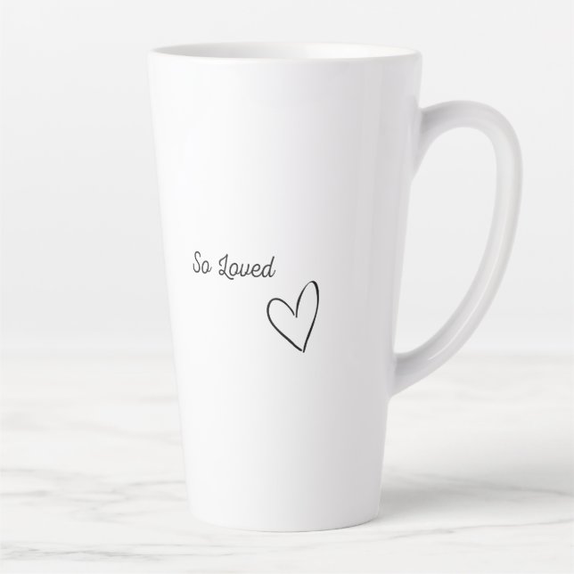 Taza De Café Latte Mug "Tan querida" (Derecha)