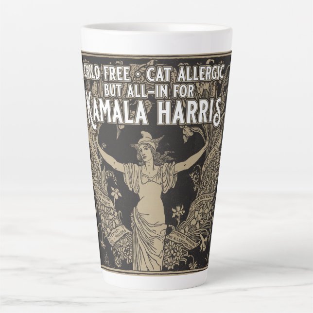 Taza De Café Latte Mug todo en (Anverso)