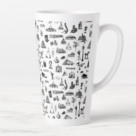Taza De Café Latte Mug. Winnipeg
