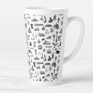 Taza De Café Latte Mug. Winnipeg