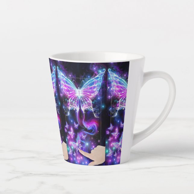 Taza De Café Latte mugre (Derecha)