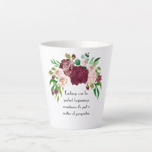 Taza De Café Latte Mugre de poesía #3