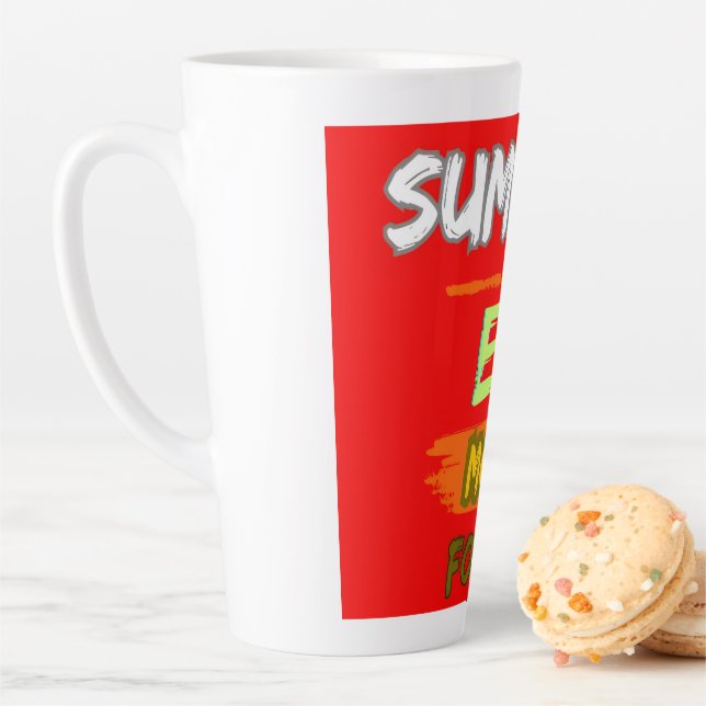 Taza De Café Latte Mugre lata grande (In situ)