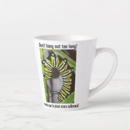 Taza De Café Latte Mugre mariposa monarca