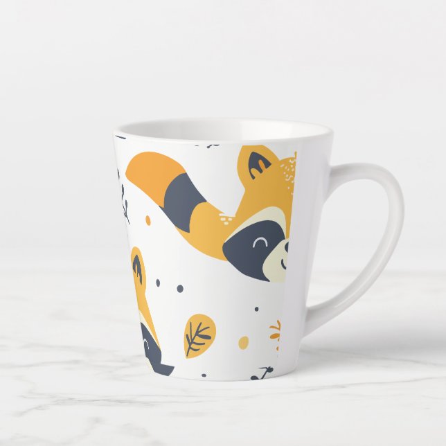 Taza De Café Latte mugre tardía (Derecha)