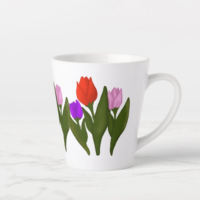 Taza De Café Latte Mugs & Cups (Derecha)