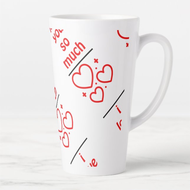 Taza De Café Latte Mugs & Cups (Derecha)