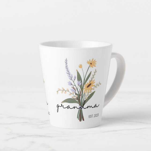 Taza De Café Latte Mugs & Cups (Ángulo derecho)