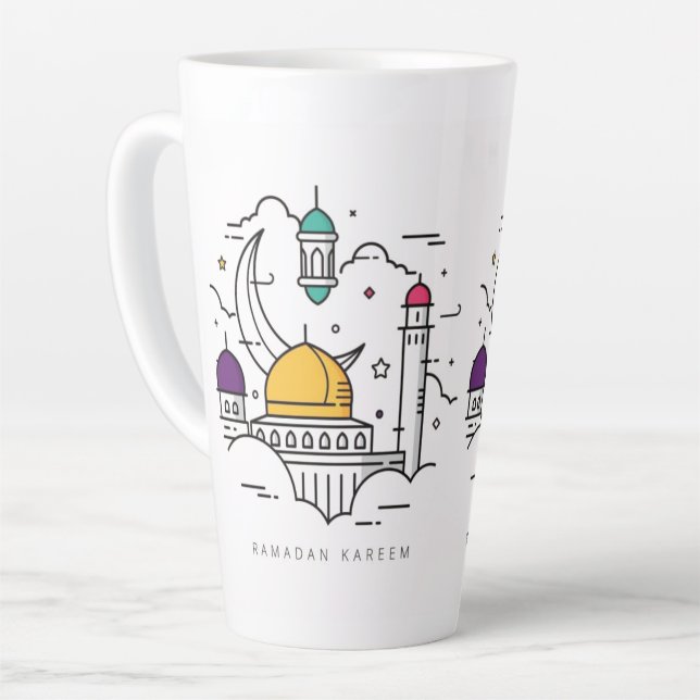 Taza De Café Latte Mugs & Cups (Ángulo izquierdo)