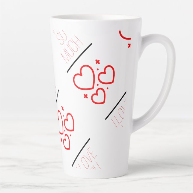 Taza De Café Latte Mugs & Cups (Derecha)