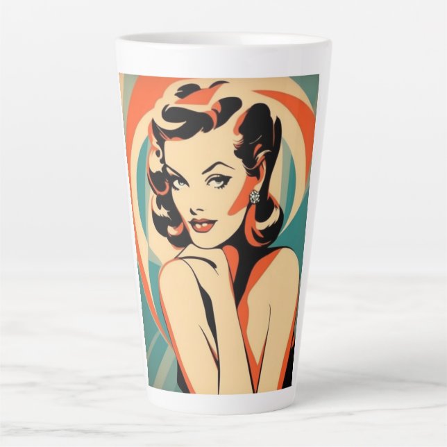 Taza De Café Latte Mugs&Cups para latte (Anverso)