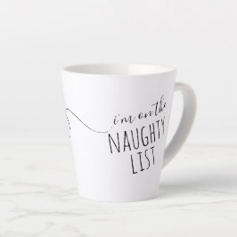 Taza De Café Latte Mugs graciosos y personalizados para Navidades