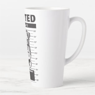 Taza De Café Latte Mugshot Ministra Schnauzer