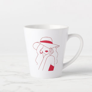 Taza De Café Latte Mujer