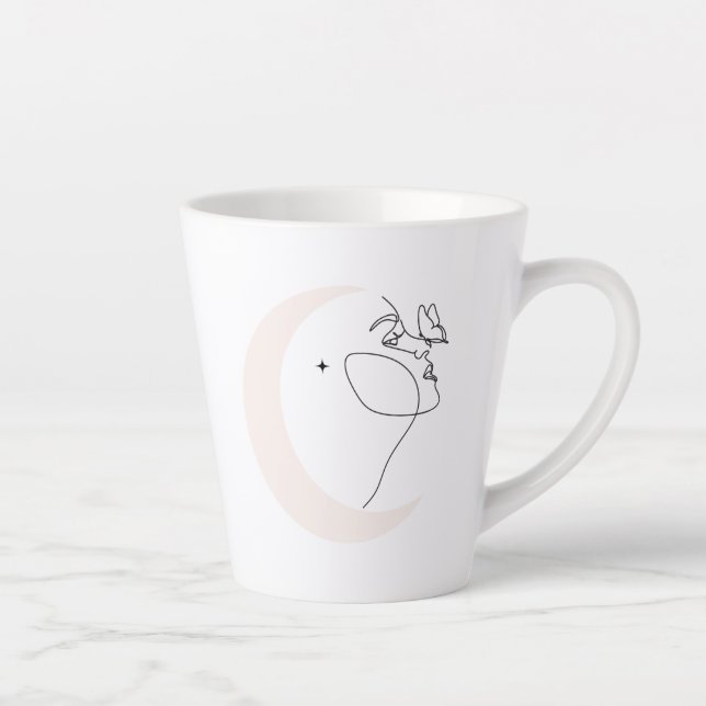 Taza De Café Latte Mujer (Derecha)