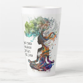 Taza De Café Latte Mujer inspirada Poción mágica Latte Mug